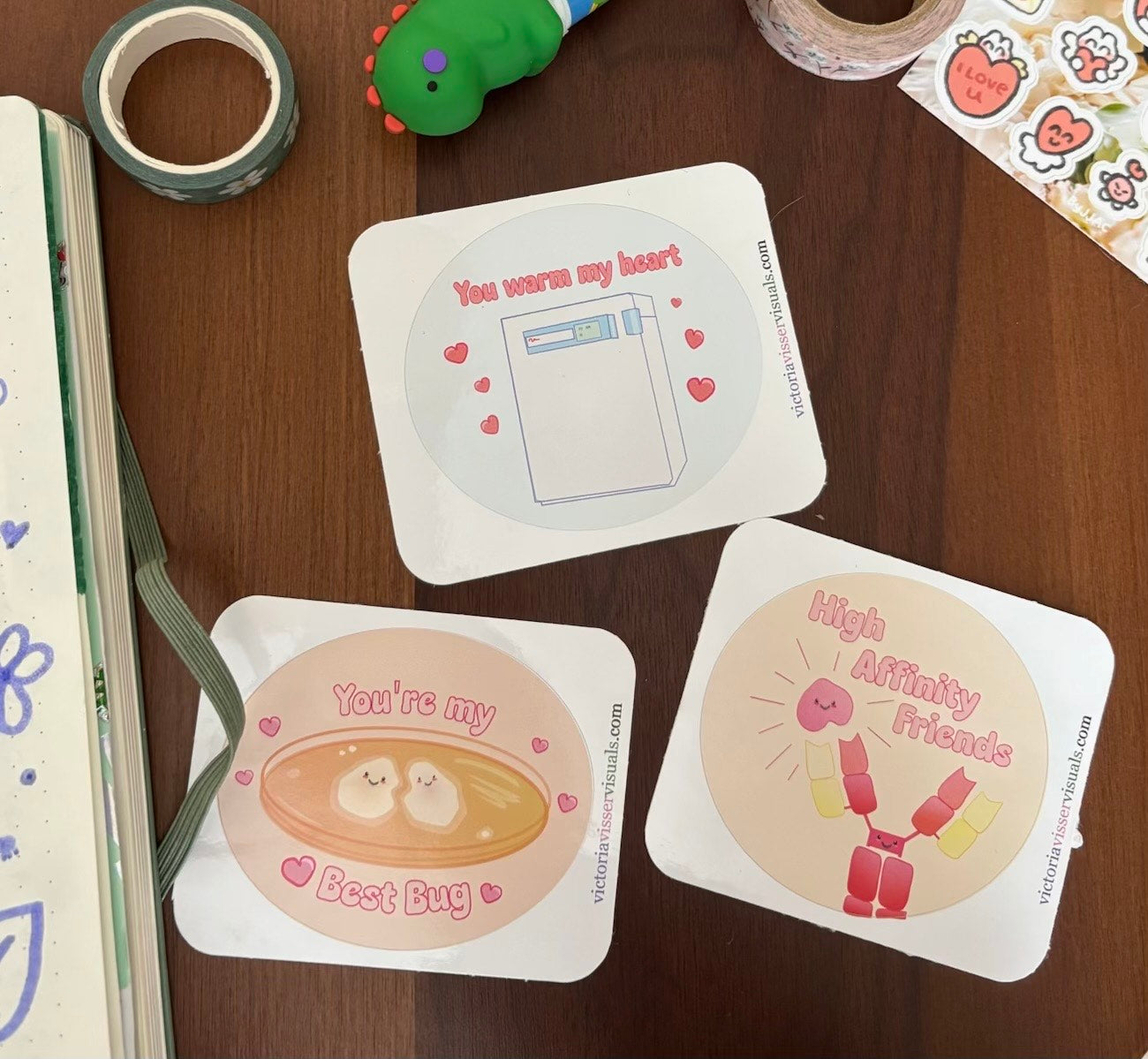 Immunology Sticker Collection - Individual Stickers