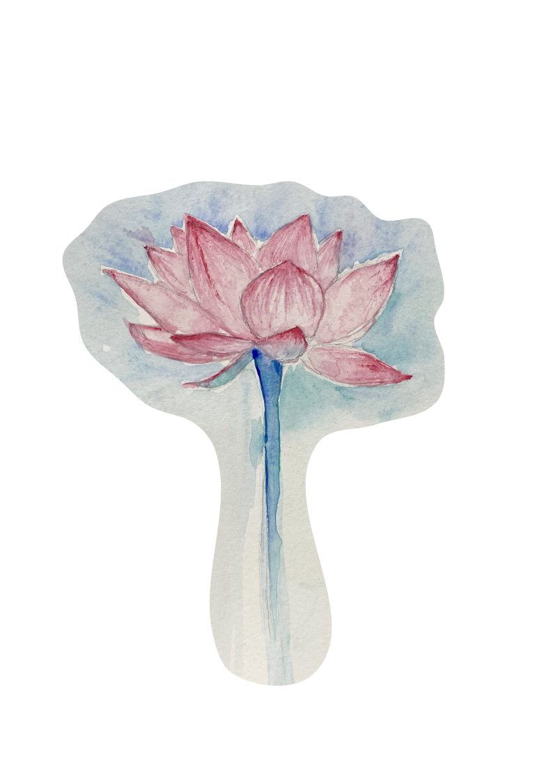 Pink Lotus Sticker