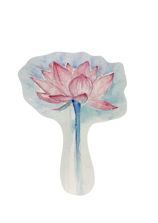 Pink Lotus Sticker