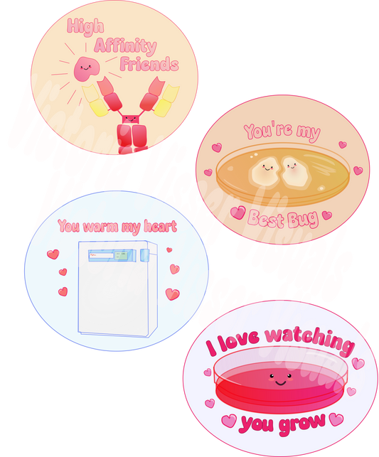 Immunology Sticker Collection - Individual Stickers