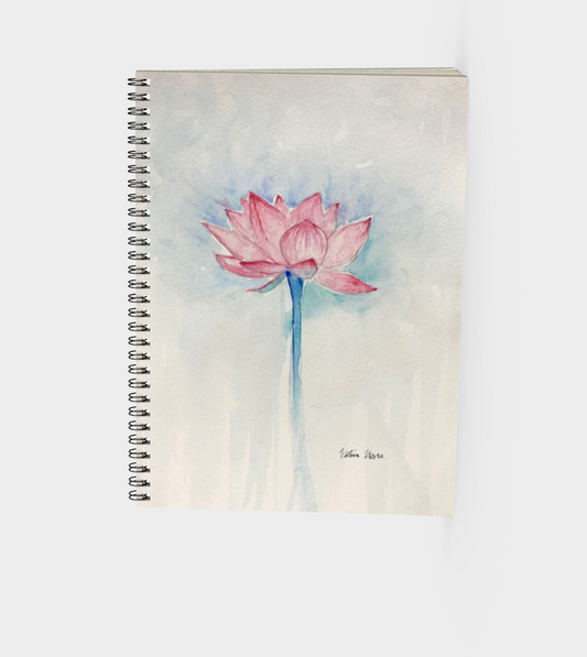 Lotus Spiral Notebook/Sketchbook