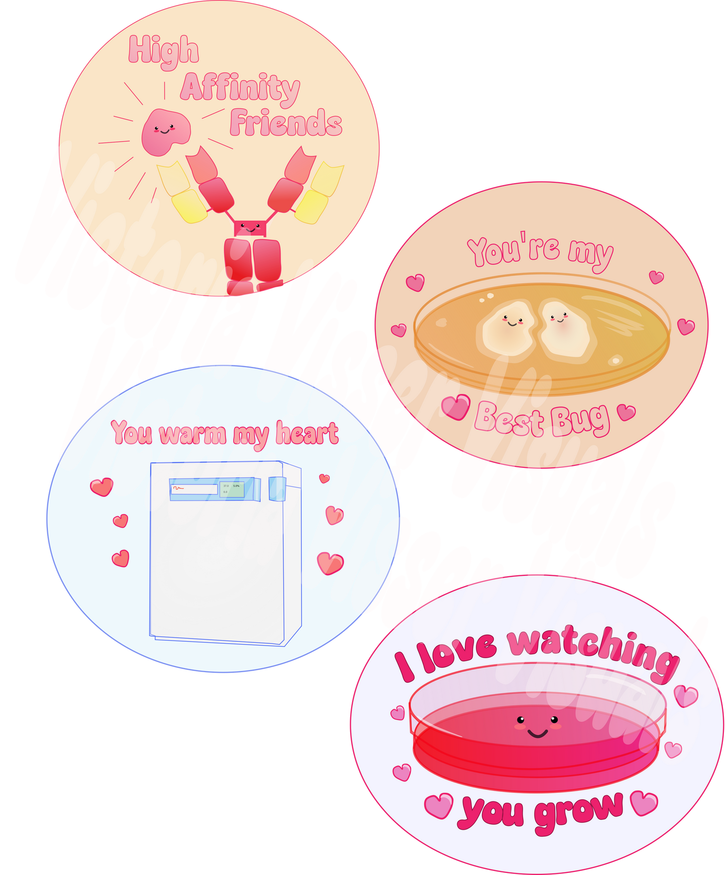 Immunology Sticker Collection - Individual Stickers